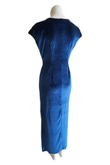 Entice Dress, Sapphire