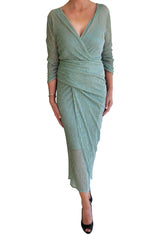 Adria Dress, Sea Foam