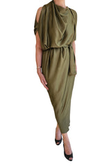 Twist Dress, Pistachio