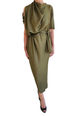 Twist Dress, Pistachio