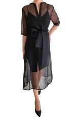 Shirt Dress, Onyx