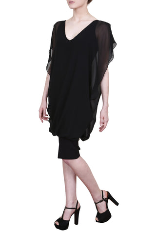 Janine Dress, Black Bella